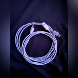 iPhone to USB-C Charging Cables (2 cables)